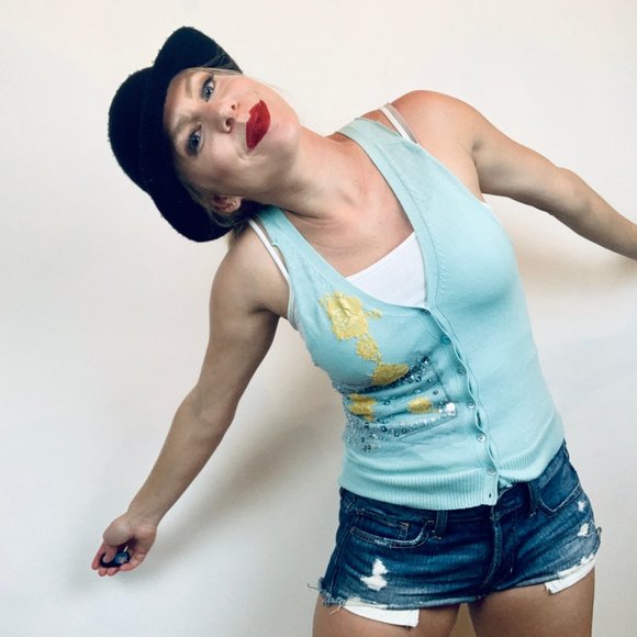 Anthropologie Tops Rare Anthropologie Field Flower Sweater Vest Xs Poshmark